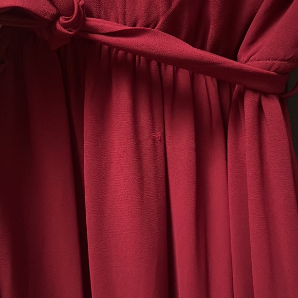 Red maxi dress - Picture 3 of 4